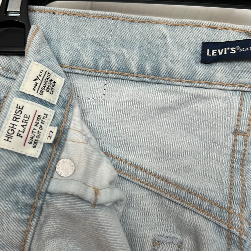 Levi High Rise  Flare Womens Jeans